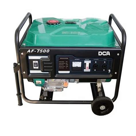 6.5 KVA Petrol Generator, Air Cooled at Rs 161000 in Vadodara | ID: 2850056965048