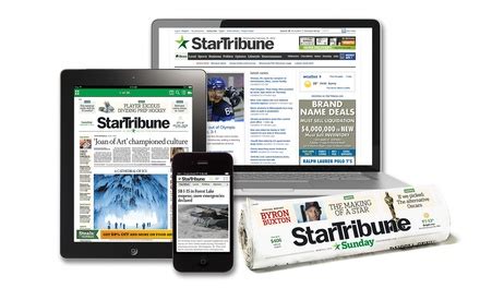 "Star Tribune" Subscription - Minneapolis Star Tribune | Groupon