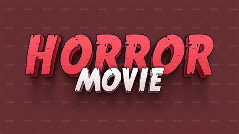 Horror Movie Text Effect - Graphics | Motion Array