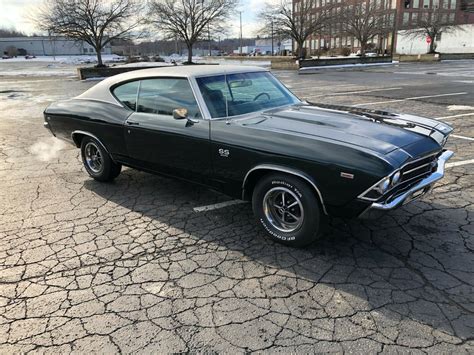 Black 1969 Chevy Chevelle Ss