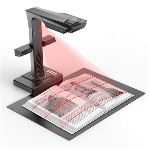 Buy CZURET24 Pro Professional Book Scanner, 24MP Document Camera, 3rd Gen Auto-Flatten & Deskew ...