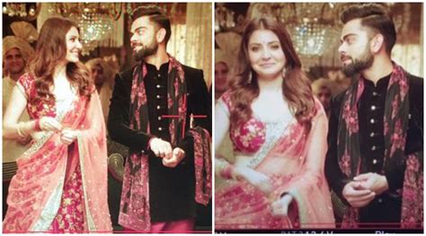 Much-in-love couple Anushka Sharma and Virat Kohli shoot for an ad. See ...