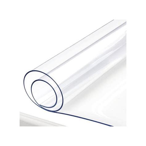 Clear PVC Sheeting Plastic Vinyl Fabric 1mm - 12m Roll