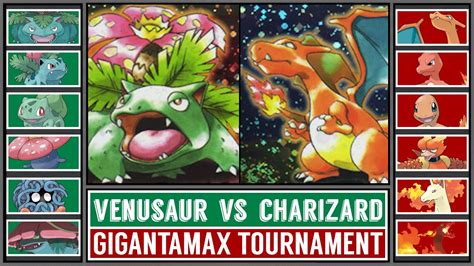 Semifinal: GMAX VENUSAUR vs GMAX CHARIZARD | Gigantamax Pokémon Sword&Shield Tournament [Battle ...