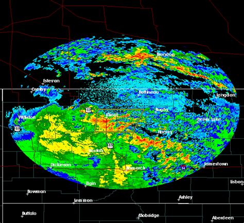 Interactive Hail Maps - Hail Map for Minot, ND