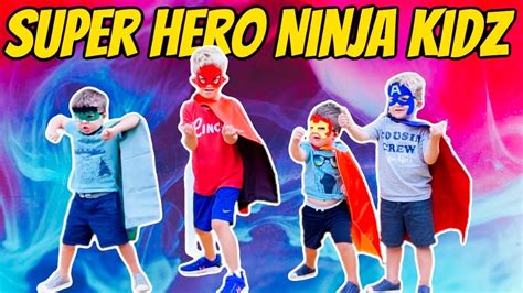 Super Hero Ninja Kids - YouTube