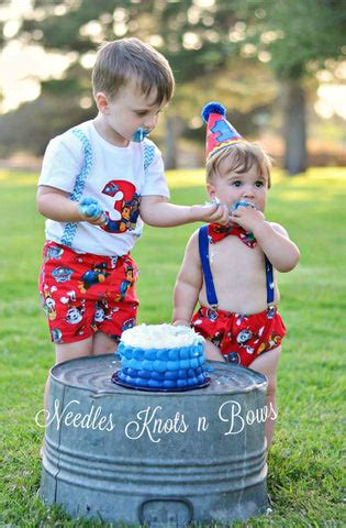 Paw Patrol 1st Birthday | Paw Patrol 2nd Birthday | Boys Paw Patrol Birthday Outfit – Needles ...