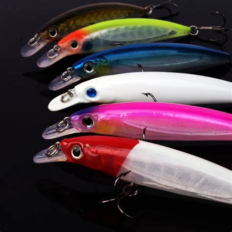 Free Shipping 4 pieces lot 10.5cm14g Night Fishing Lures Glow Minnow hard artificial Bait lure ...