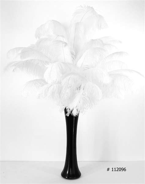 White Ostrich Feather Centerpieces Toronto Centerpiece Rentals, Wedding Centerpieces, Maskarade ...