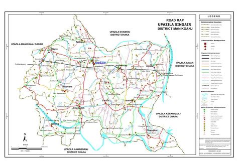 Mouza Map & 3 Detailed Maps of Singair Upazila, Manikganj, Bangladesh ...