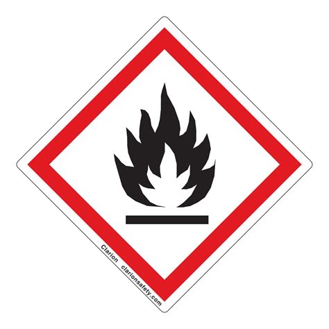 Flame Label (GHS6239-) | Chemical hazard symbols, Hazard symbol ...