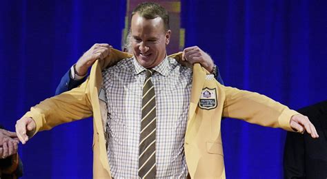 Five-time MVP Peyton Manning enters Pro Football Hall of Fame