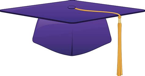 Royalty Free Purple Graduation Cap Clip Art, Vector Images & Illustrations - iStock