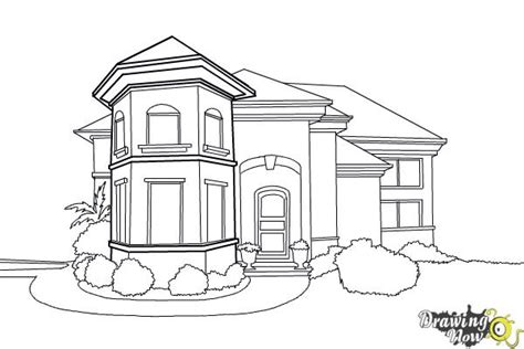 Modern Dream House Drawing Easy With Color : Follow my step by step ...