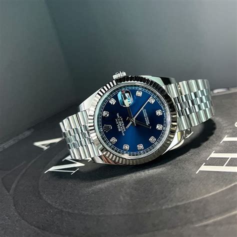 Rolex Oyster Perpetual Datejust 36MM Factory Diamond Watch, 46% OFF