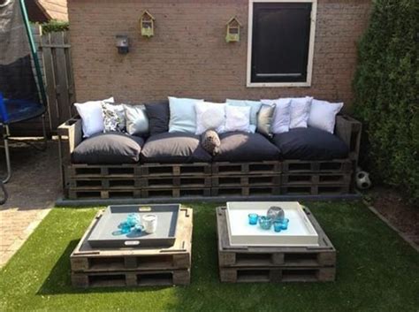 Diy Pallet Patio Furniture Plans