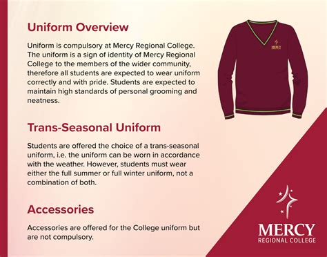 Uniform - Mercy Regional College