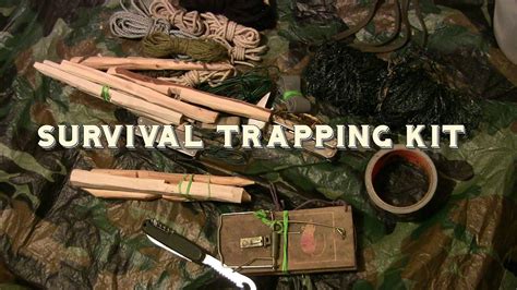 Survival Trapping Kit - YouTube