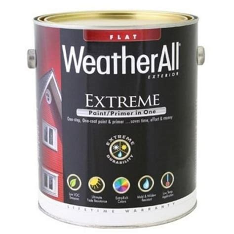 True Value 168141 5 gal Premium Weatherall Exterior Flat Paint - Neutral Base - Walmart.com ...