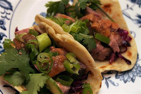 Riffin' in the Kitchen: Cooking the American Saveur's Peking Duck Tacos