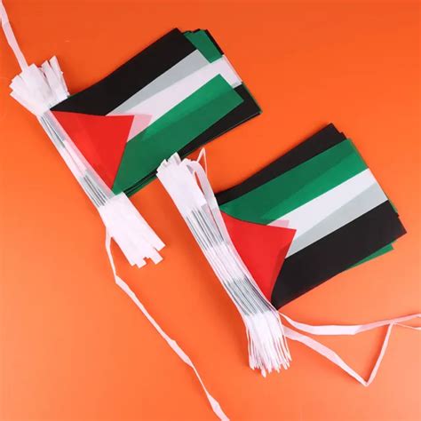 PALESTINE PULLING FLAG Palestinian National Flag Palestinian Flag String GF £4.32 - PicClick UK