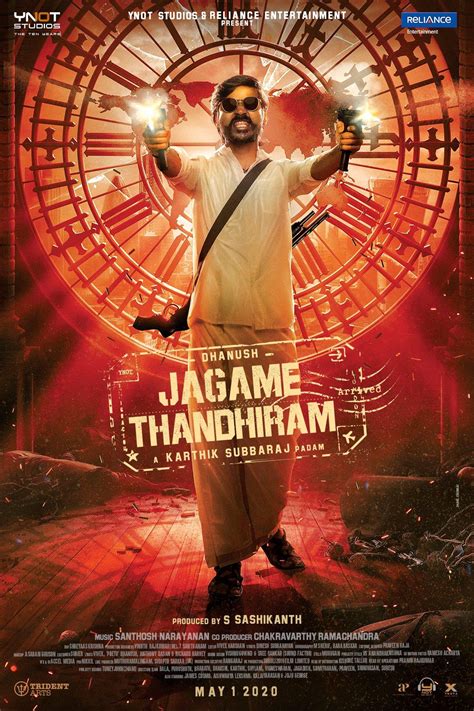 New Posters Unveiled for Dhanush's Jagame Thandhiram! Tamil Movie ...