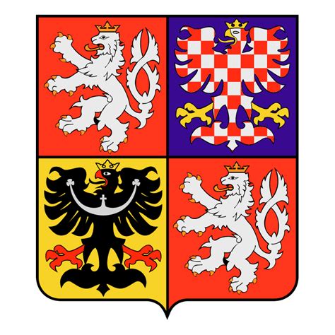 Czech republic national emblem (71398) Free EPS, SVG Download / 4 Vector