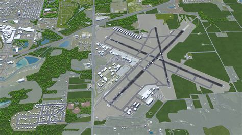 Abraham Lincoln Capital Airport Springfield 10km - 3D Model by 3dstudio