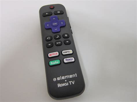 Element E4SW5017RKU Roku TV Remote 101018E0064 - USED - Walmart.com