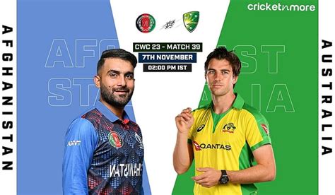 AUS vs AFG: Dream11 Prediction Today Match 39, ICC Cricket World Cup ...