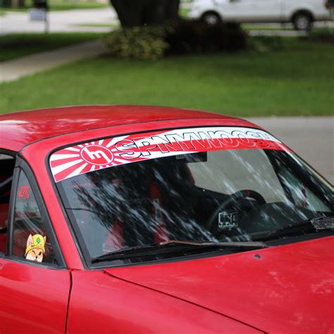 Windshield Banner - All Window Banners | Spinnywhoosh Graphics