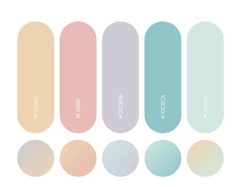 Pastel Paint Color Palette