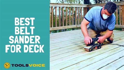 Best Belt Sander For Deck Refinishing [Reviewed In 2023]