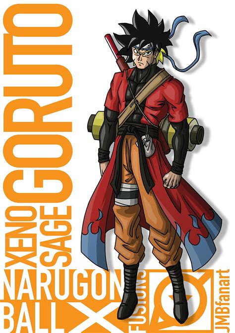 Naruto Goku Fusion, Goruto HD phone wallpaper | Pxfuel