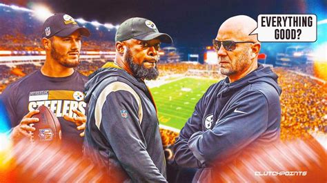 OC Matt Canada in Steelers' facility amid firing rumors