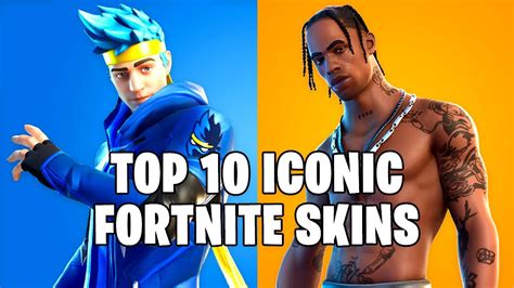 TOP 10 MOST ICONIC FORTNITE SKINS OF ALL TIME - YouTube