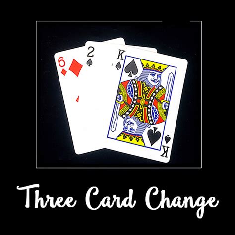 扑克三公(Three Card Change)--中国魔术道具网