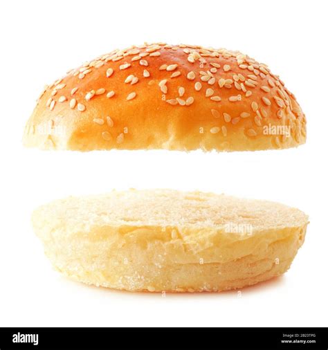 Bread bun top view hi-res stock photography and images - Alamy