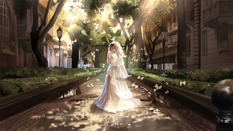 Anime Wedding Dress Wallpapers - Wallpaper Cave