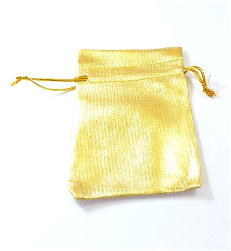 Organza pouch metallic color gift packaging 12x10cm - Beads, Jewelry ...