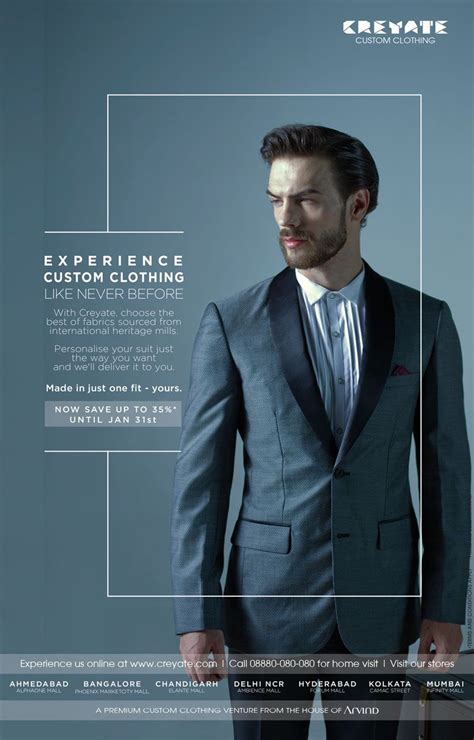 Men's Apparel ad design by Creyate (click here to advertise) | Graphic design ads, Fashion ...