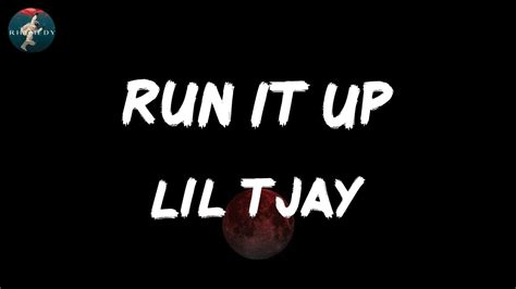 Run It Up - Lil Tjay (Lyrics) - YouTube