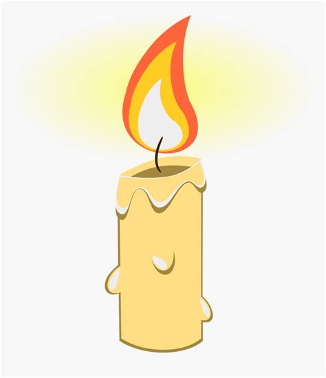 Candle Outline Clip Art