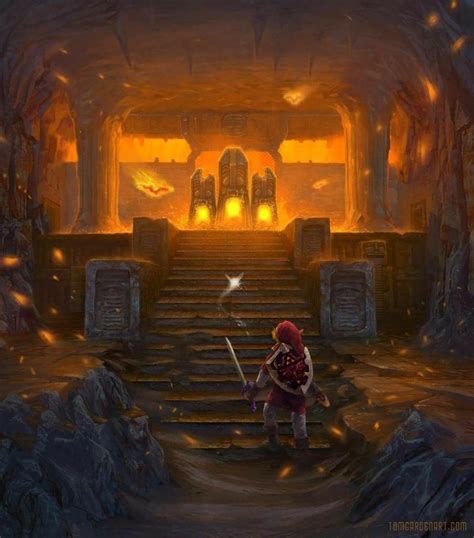 Fire Temple - The legend of Zelda : Ocarina of Time | Legend of zelda, Zelda art, Fire temple