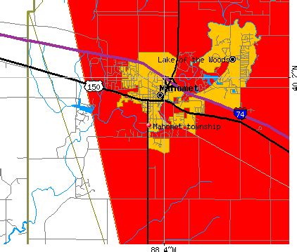 Mahomet township, Champaign County, Illinois (IL) Detailed Profile