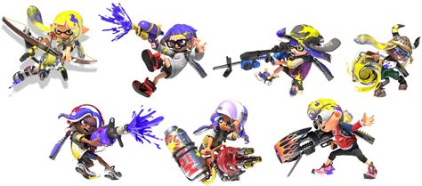 Splatoon 3 characters render by Yusaku-Ishige on DeviantArt