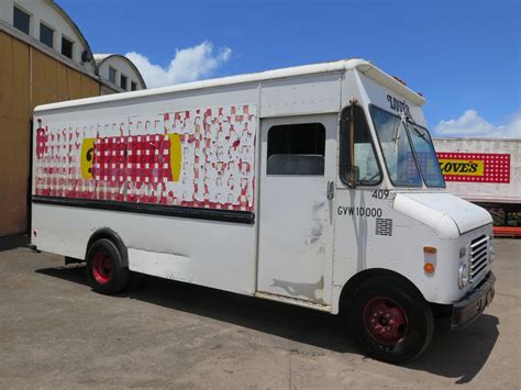 1986 Ford Bread Delivery Step Van Truck, Aluminum Body (#409) - Starts ...