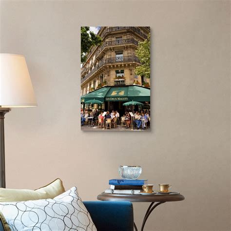 Les Deux Magots Restaurant, Paris, France Wall Art, Canvas Prints ...