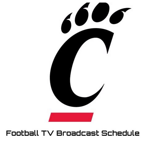 Cincinnati Bearcats Football TV Broadcast Schedule 2023