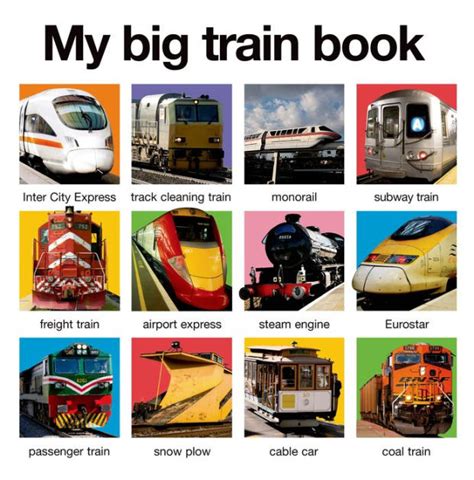 My Big Train Book by Roger Priddy, Board Book | Barnes & Noble®